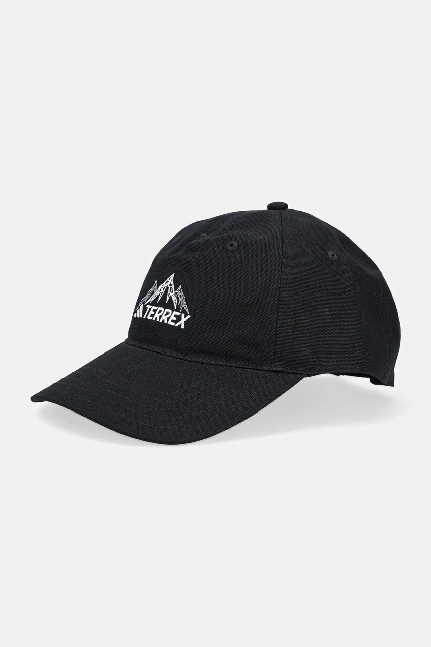 adidas TERREX șapcă Multi Baseball culoarea negru, cu imprimeu, JJ1477