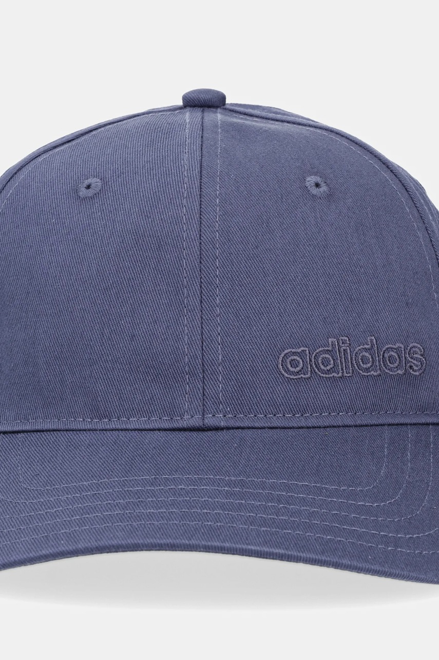 Кепка adidas BS BL Outline цвет синий однотонная JW4677 Кепка adidas BS BL Outline цвет синий однотонная JW4677