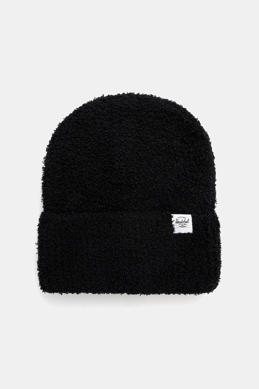 Herschel căciulă Boucle culoarea negru, 50234-00001-OS