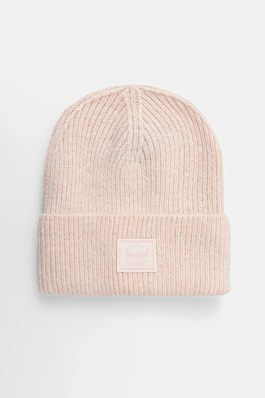 Herschel căciulă din amestec de lână Super Soft culoarea roz, 50481-05914-OS