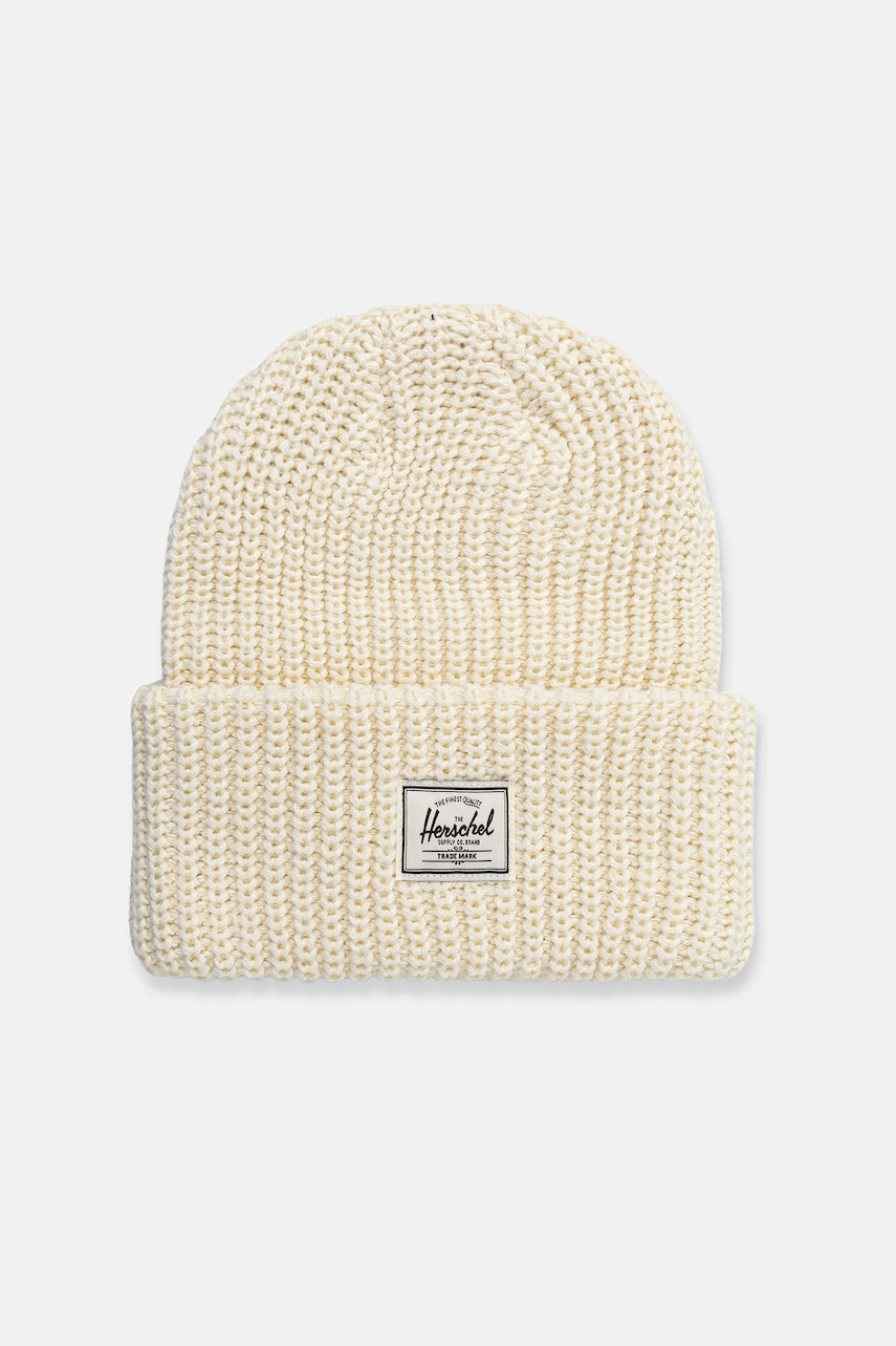 Herschel căciulă Douglas culoarea bej, 50635-06726-OS