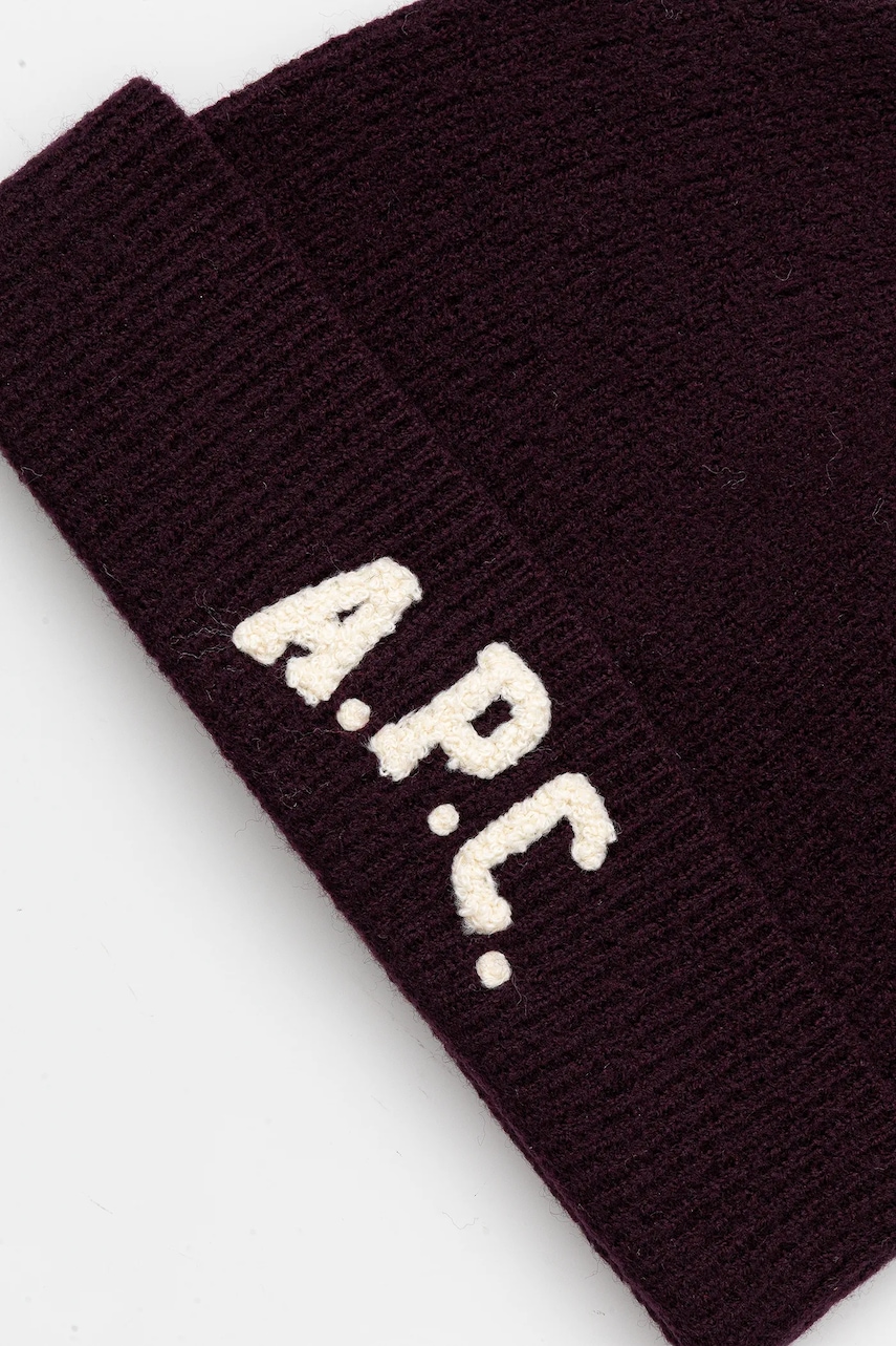 Vlněná čepice A.P.C. bonnet axel