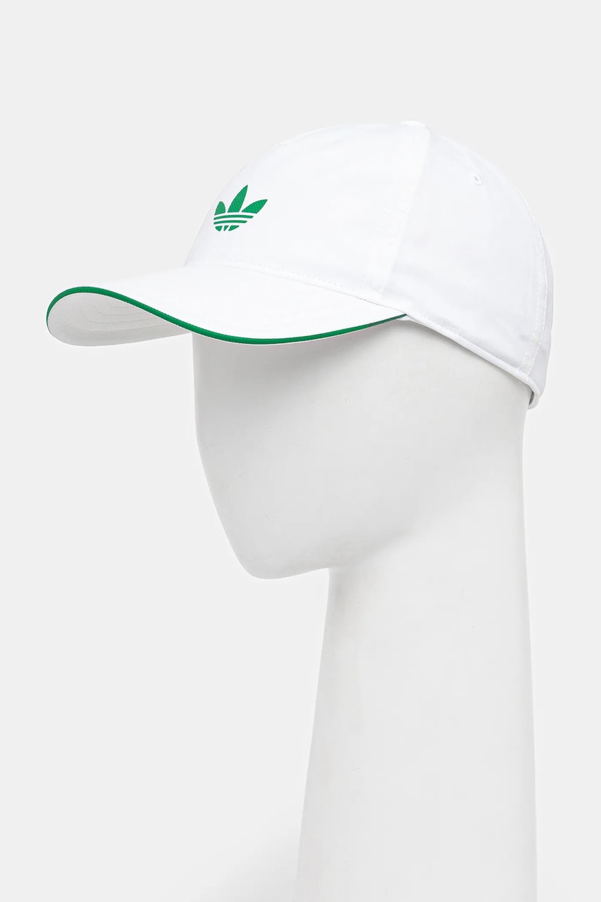 adidas Originals șapcă BB Cap Clima OG culoarea alb, cu imprimeu, JX8835
