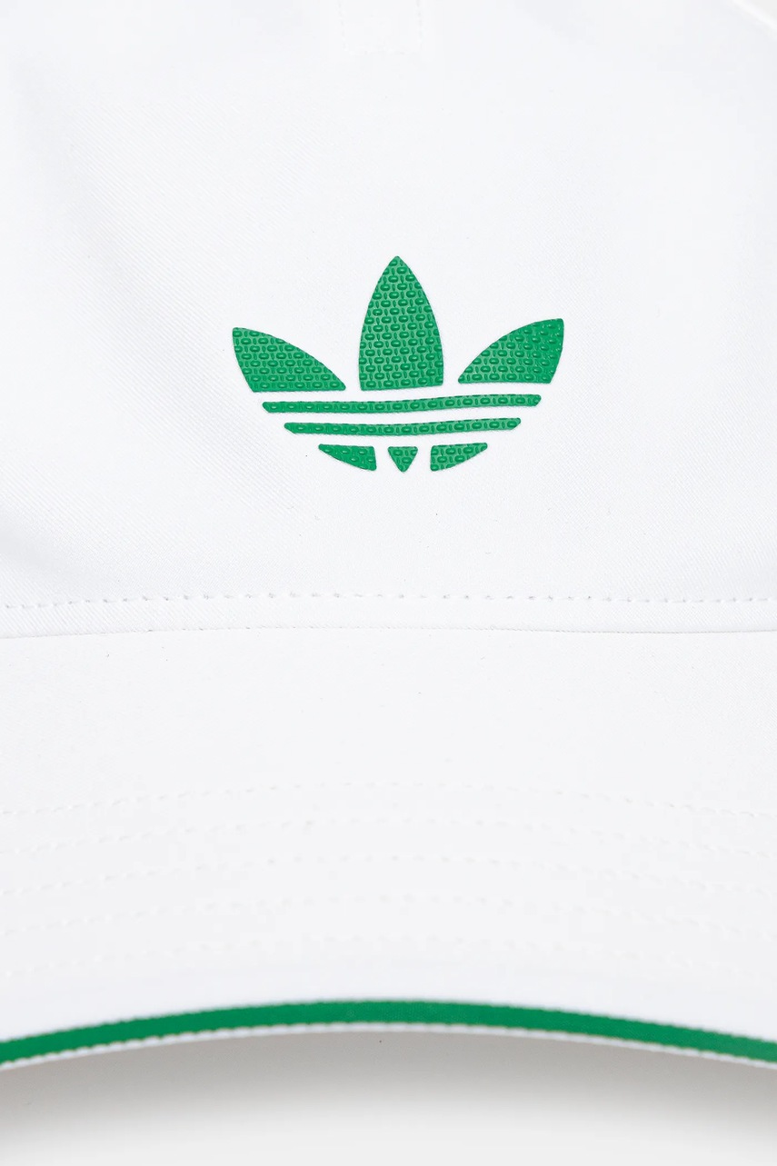 Кепка adidas Originals BB Cap Clima OG цвет белый с аппликацией JX8835
