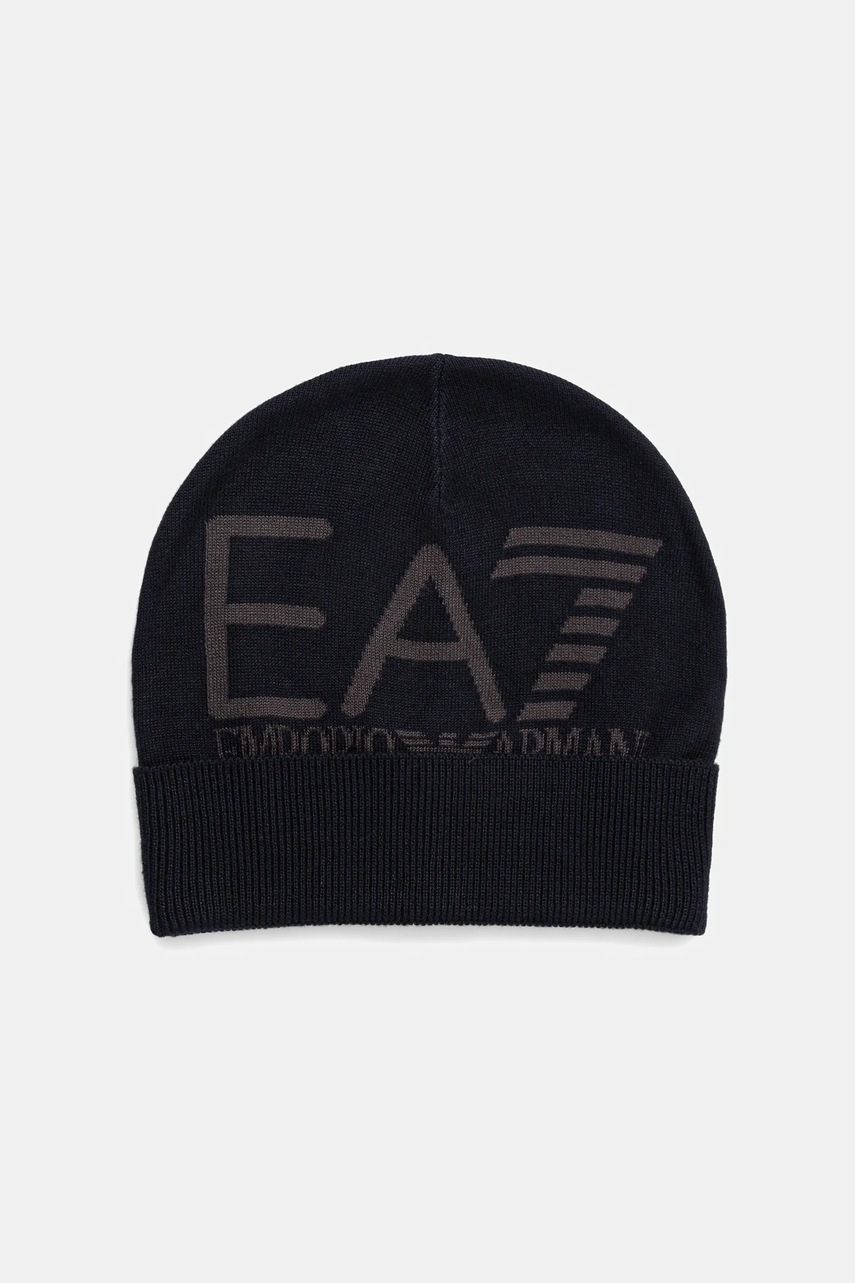 EA7 Emporio Armani caciula culoarea bleumarin, AF11994.7X000006