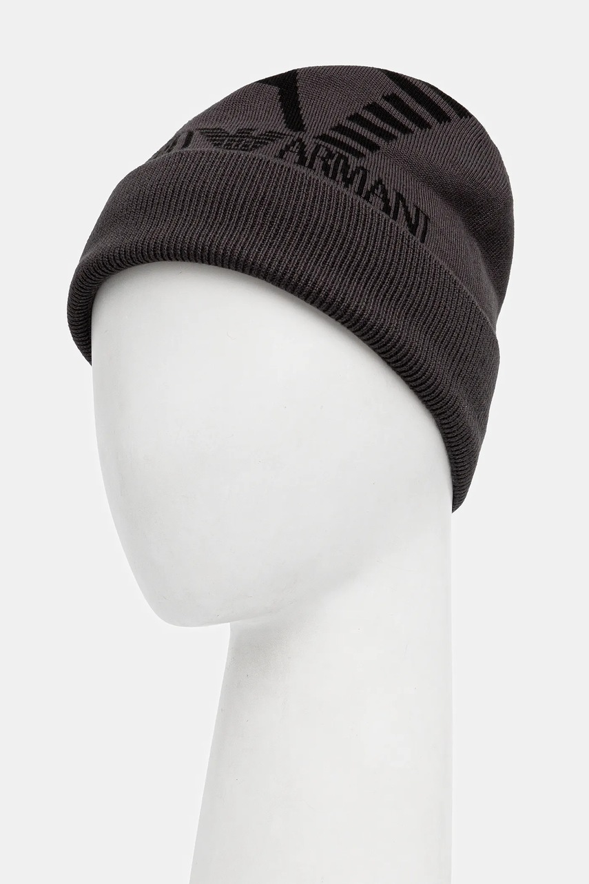 Шапка EA7 Emporio Armani цвет серый AF11994.7X000006 Шапка EA7 Emporio Armani цвет серый AF11994.7X000006