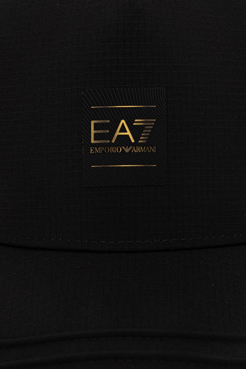 Кепка EA7 Emporio Armani цвет чёрный AF16313.7X000317