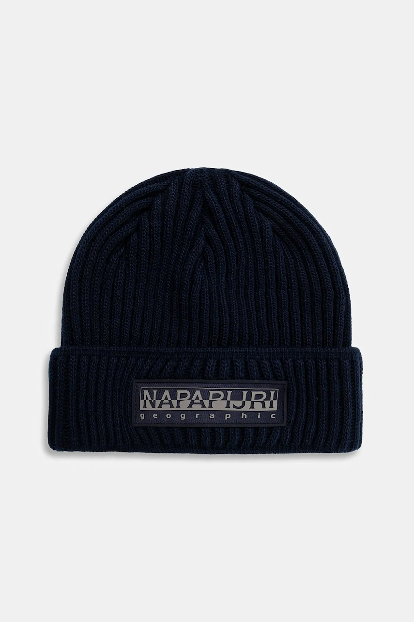 Napapijri căciulă F-Vispa culoarea bleumarin, NP0A4HXM1761