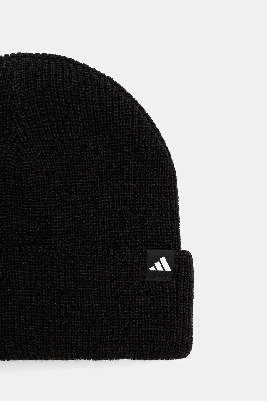 Шапка и перчатки adidas Glove Beanie цвет чёрный JN9443
