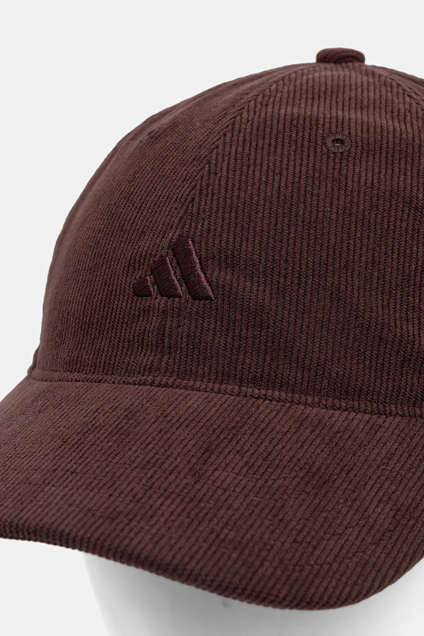 Кепка adidas цвет коричневый JY3068 Кепка adidas цвет коричневый JY3068