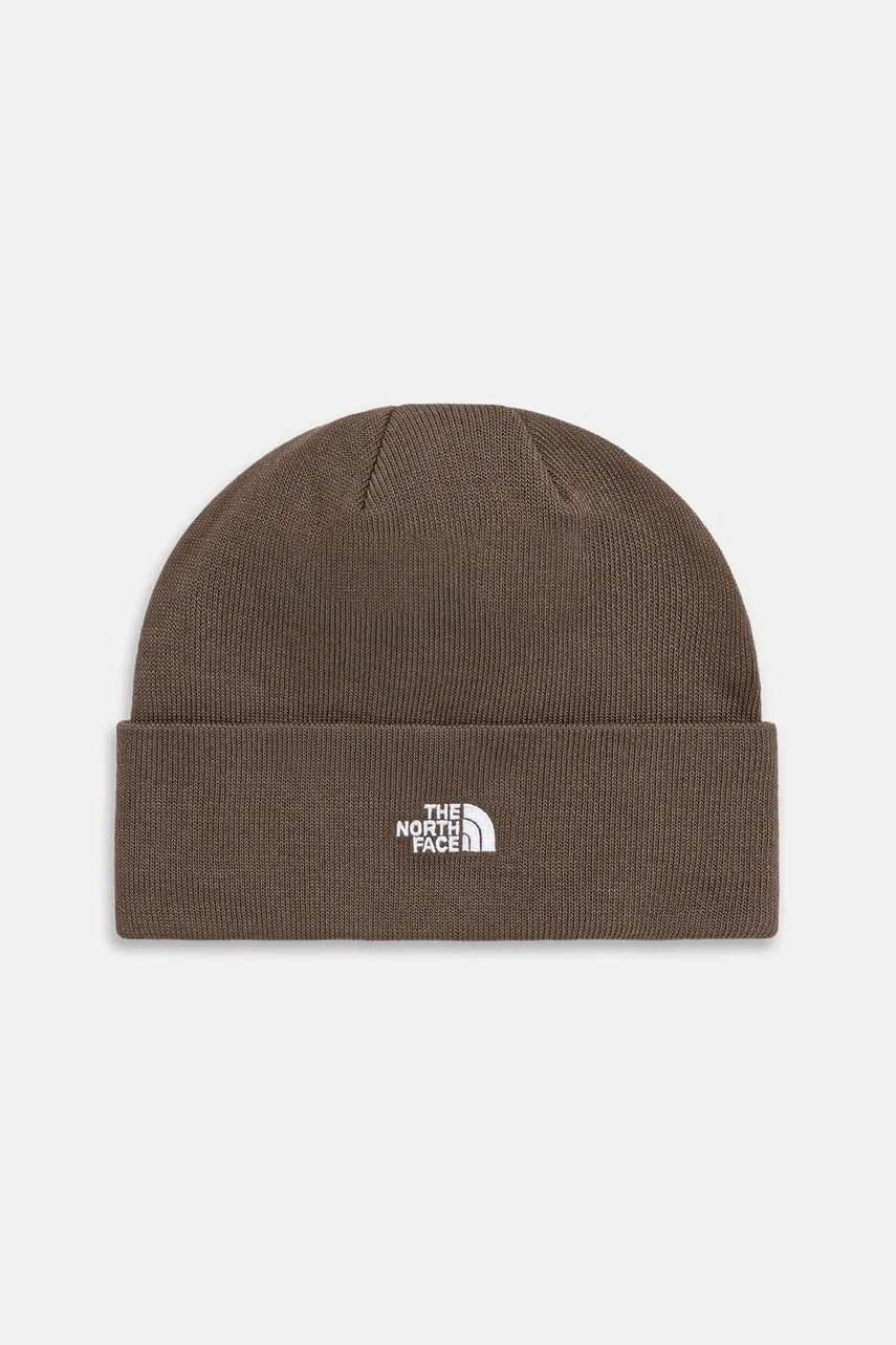 Levně Čepice The North Face Norm Beanie hnědá barva, NF0A5FW11OI1