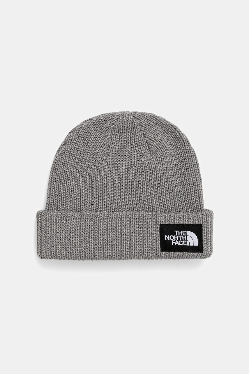 The North Face căciulă Salty Lined culoarea gri, NF0A8CGZDYX1