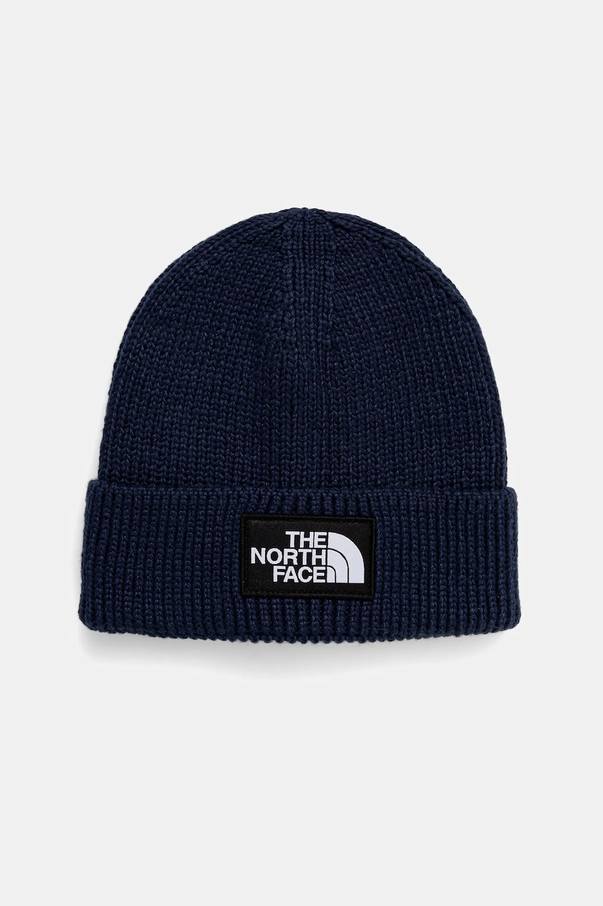 Levně Čepice The North Face TNF Logo Box tmavomodrá barva, NF0A8CHE8K21