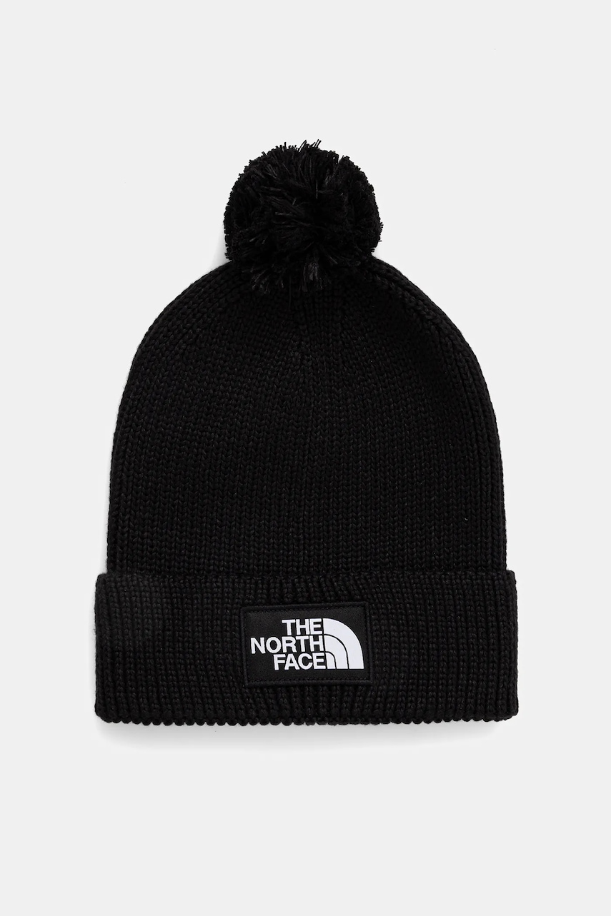The North Face căciulă TNF Logo Box culoarea negru, NF0A8CHFJK31
