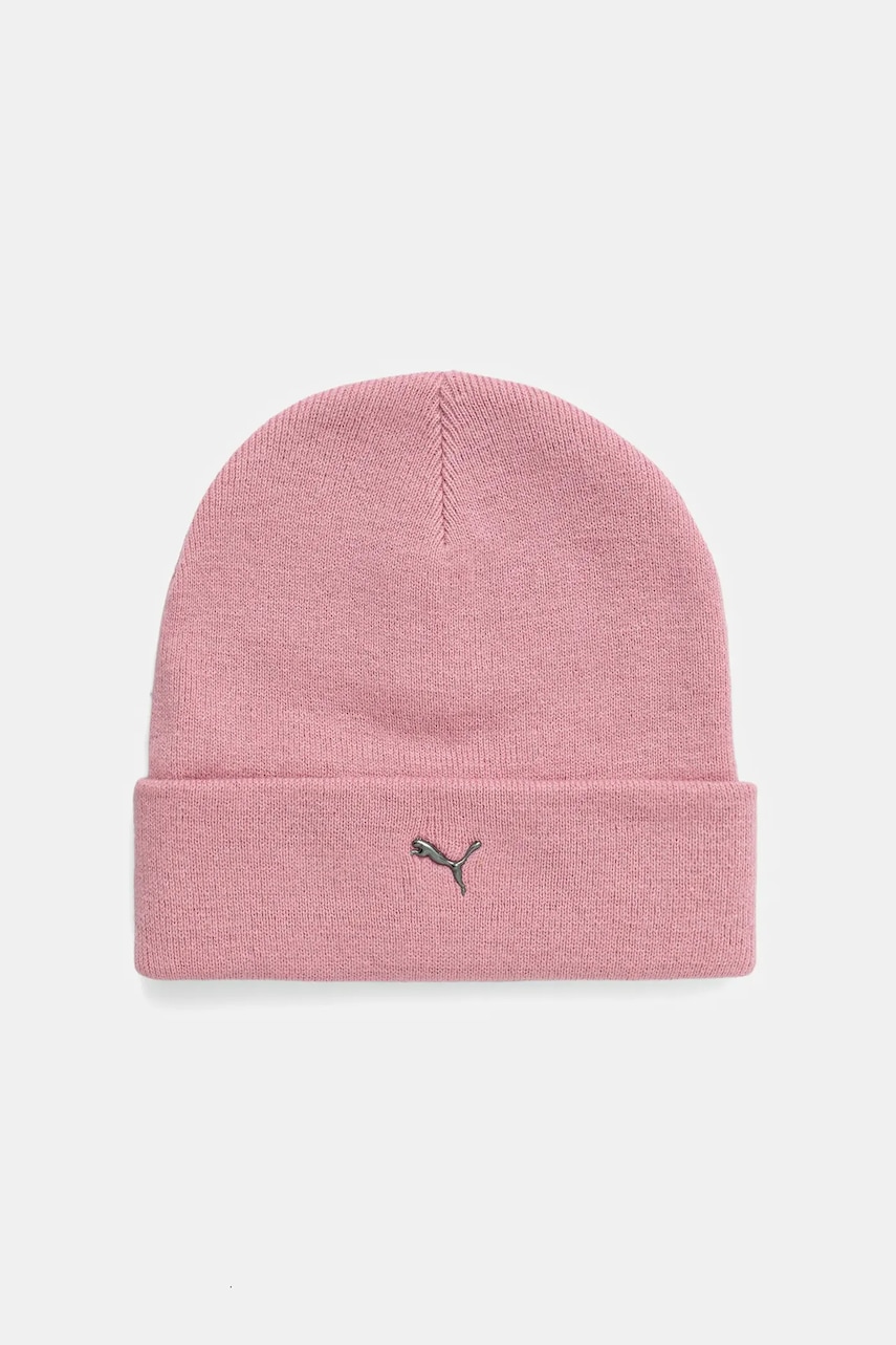 Levně Čepice Puma růžová barva, 26404