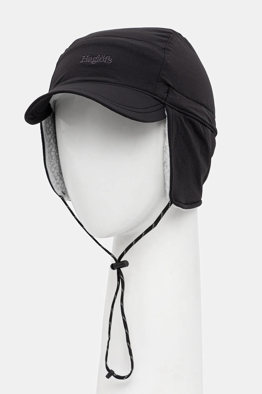 Haglöfs căciulă Mountain culoarea negru, 607814