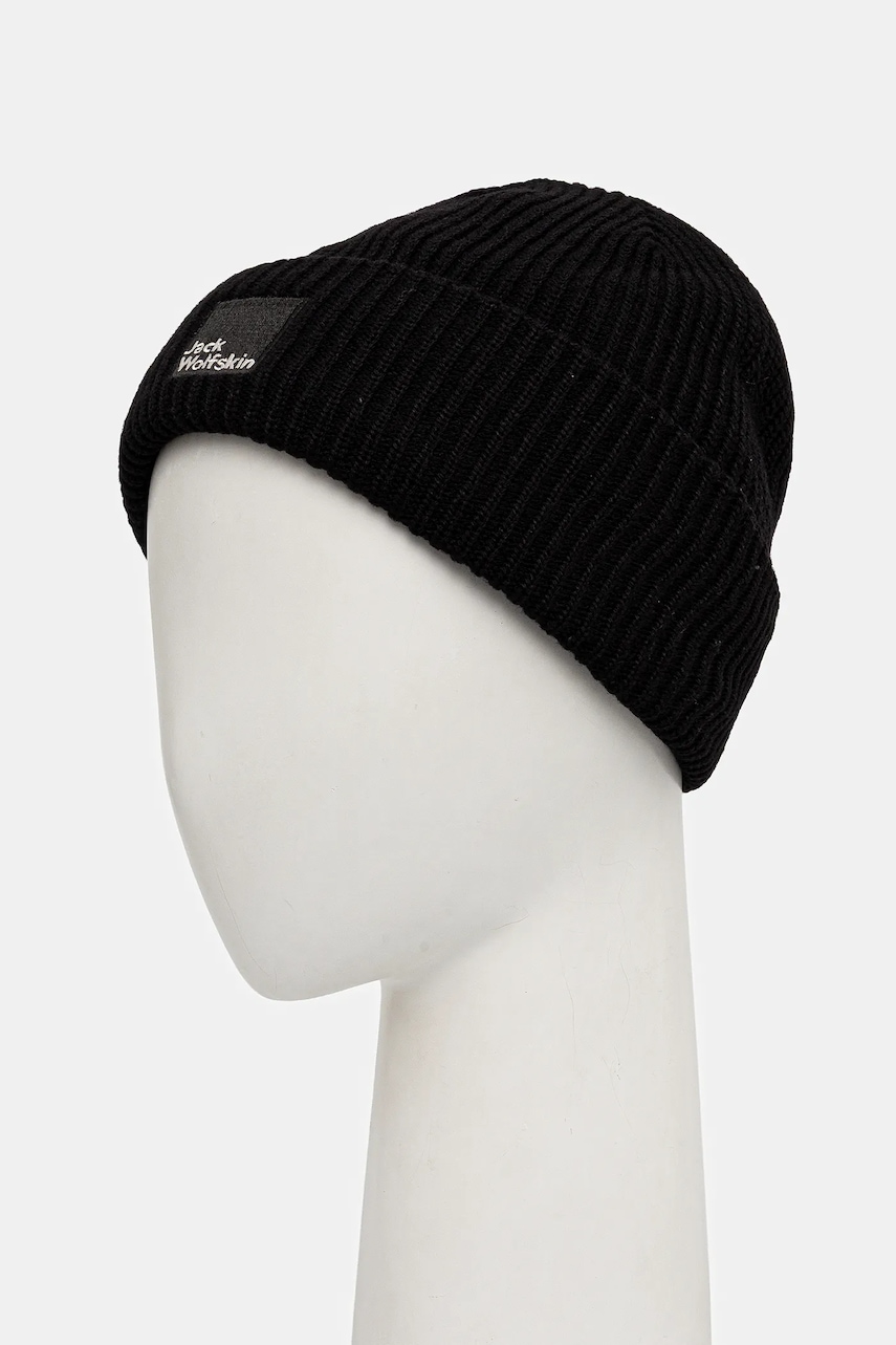 Шапка Jack Wolfskin PERGAMON цвет чёрный  1910701