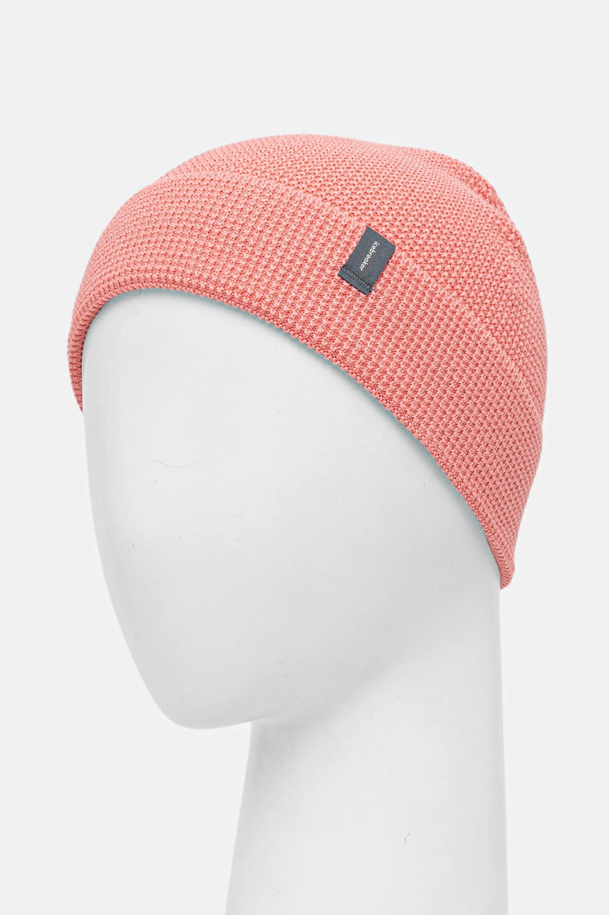 Шапка с добавлением шерсти Icebreaker Merino Feadan цвет розовый  IB0A57AJ0H01