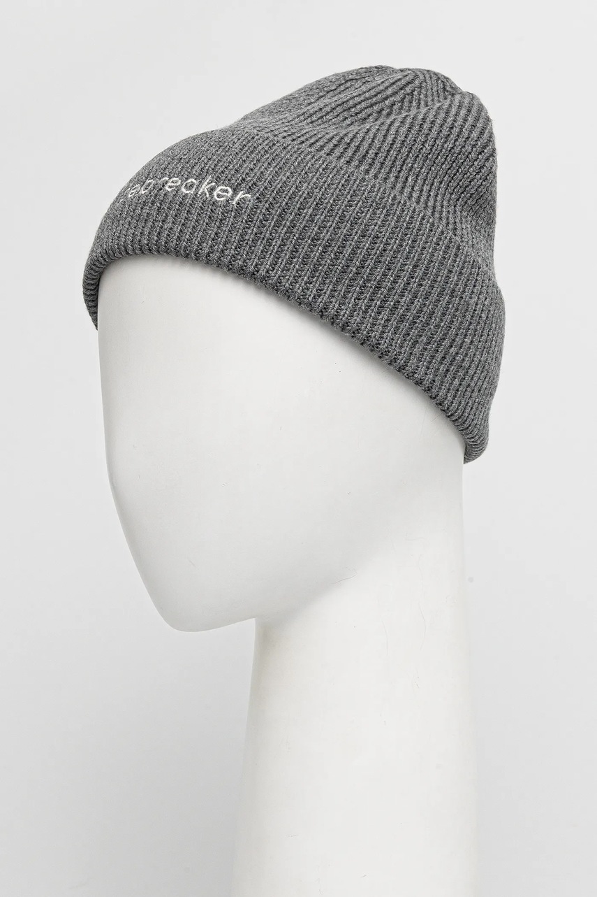 Шерстяная шапка Icebreaker Merino All Day цвет серый  IB0A573J0131