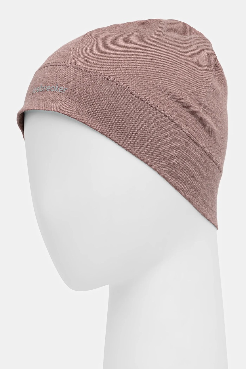 Шерстяная шапка Icebreaker Merino 200 Oasis цвет розовый  IB0A56SH0GV1