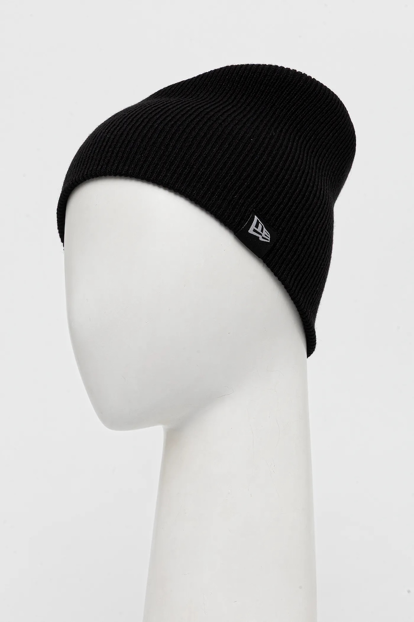 Шапка с добавлением шерсти New Era цвет чёрный 60691081 Шапка с добавлением шерсти New Era цвет чёрный 60691081
