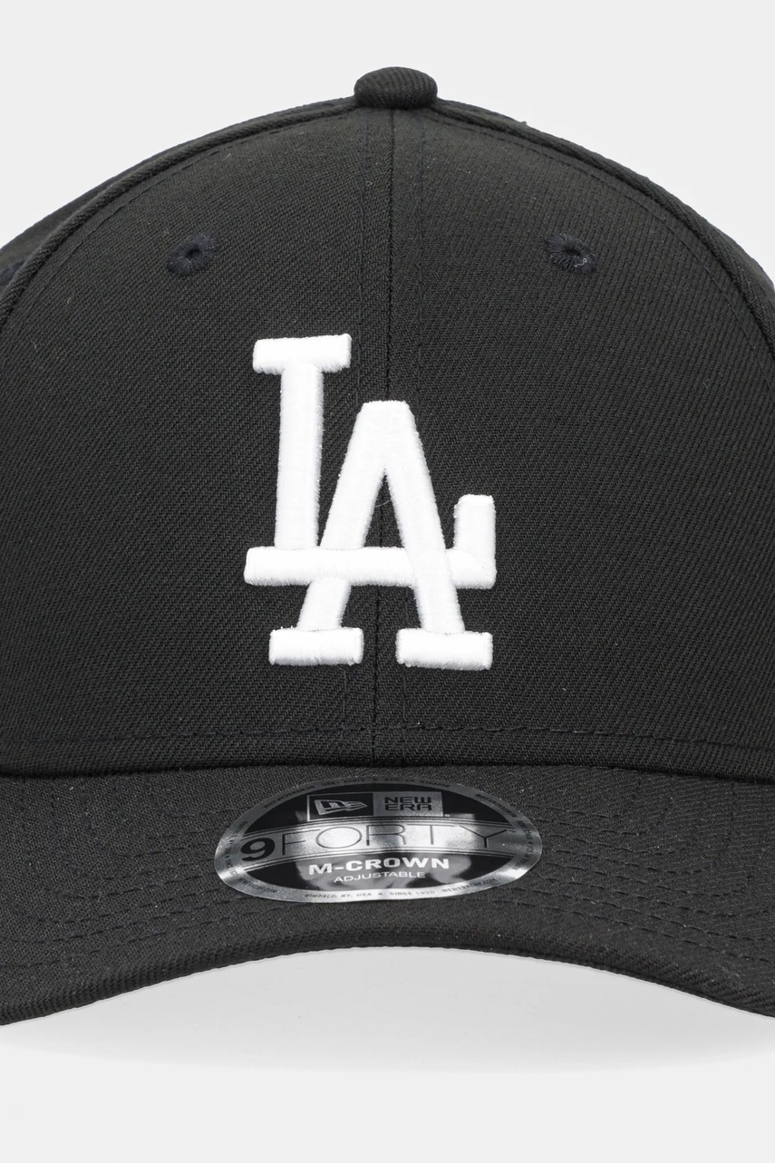 Хлопковая кепка New Era 0 цвет чёрный 60691074