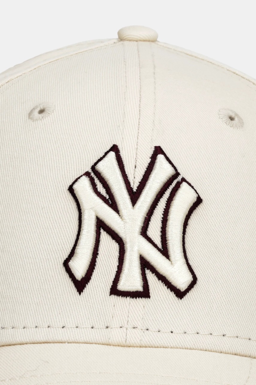 Хлопковая кепка New Era цвет бежевый 60691405