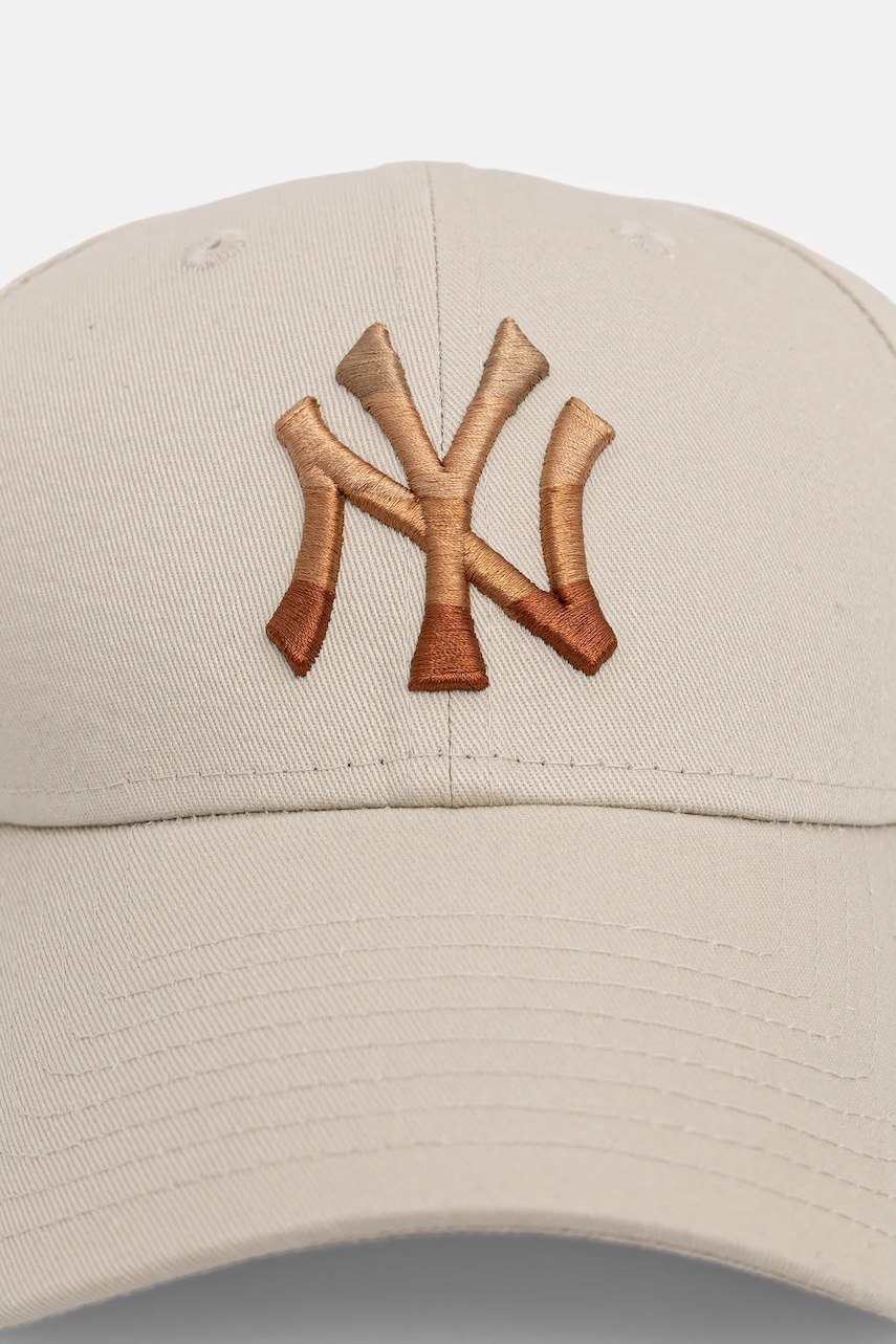 Хлопковая кепка New Era 0 цвет бежевый 60691285 Хлопковая кепка New Era 0 цвет бежевый 60691285