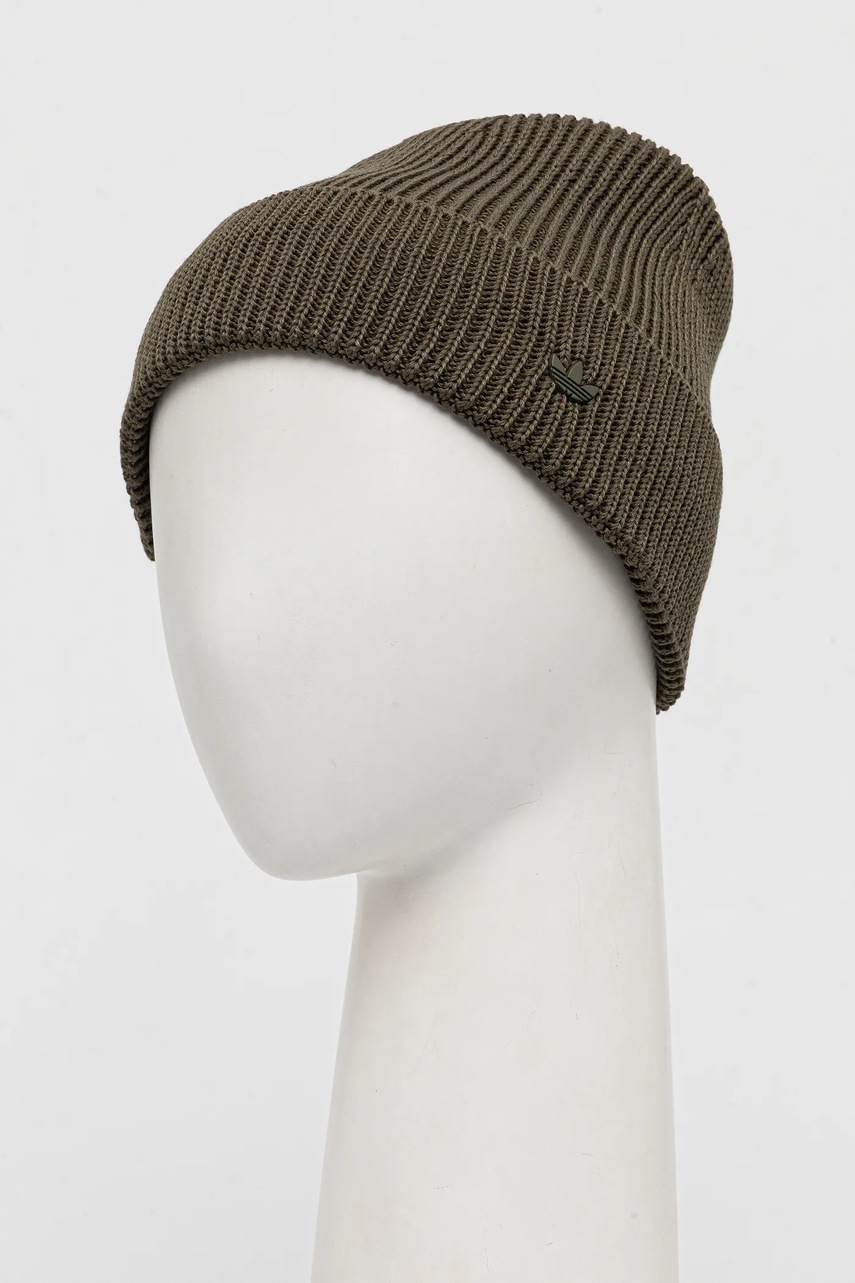 Шапка adidas Originals EV.IC цвет зелёный  JW7996