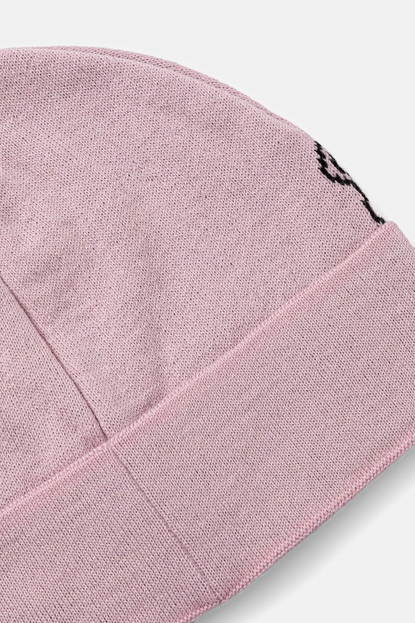 Шапка с шерстью Moschino цвет розовый  M3321 65443