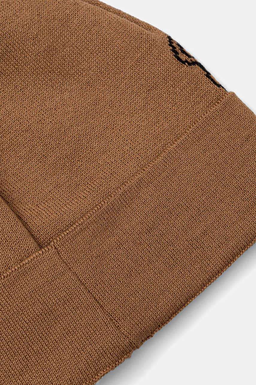 Шапка с шерстью Moschino цвет коричневый  M3321 65443