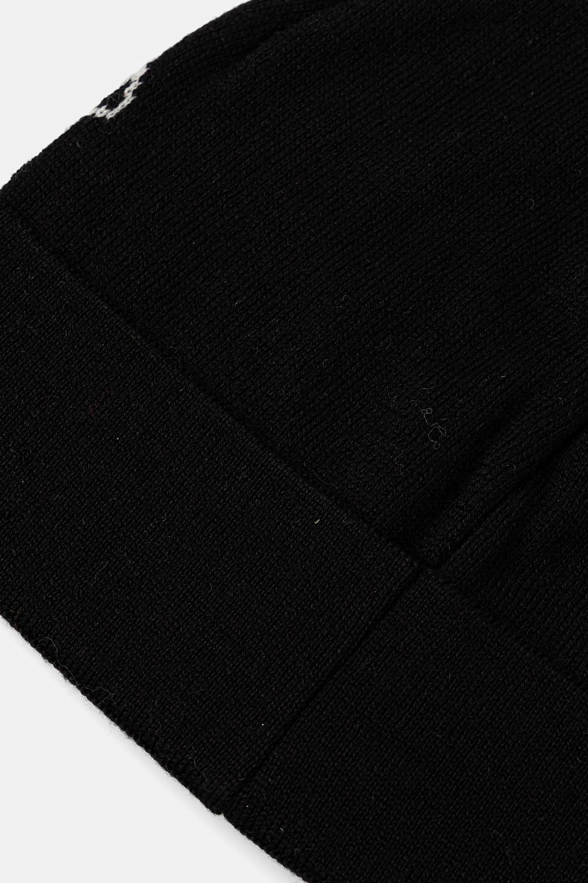 Шапка с шерстью Moschino цвет чёрный  M3321 65443