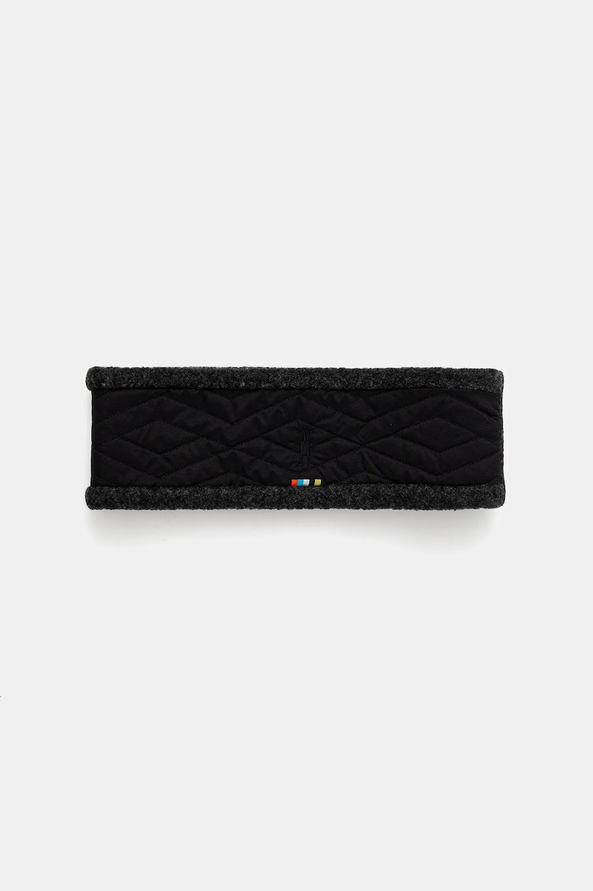 Levně Kukla s přídavkem vlny Smartwool černá barva, SW002991