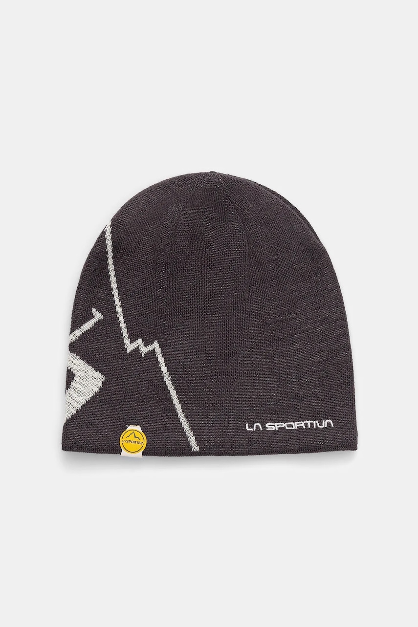 LA Sportiva pălărie din amestec de lână Woolly culoarea gri, ZZSH030