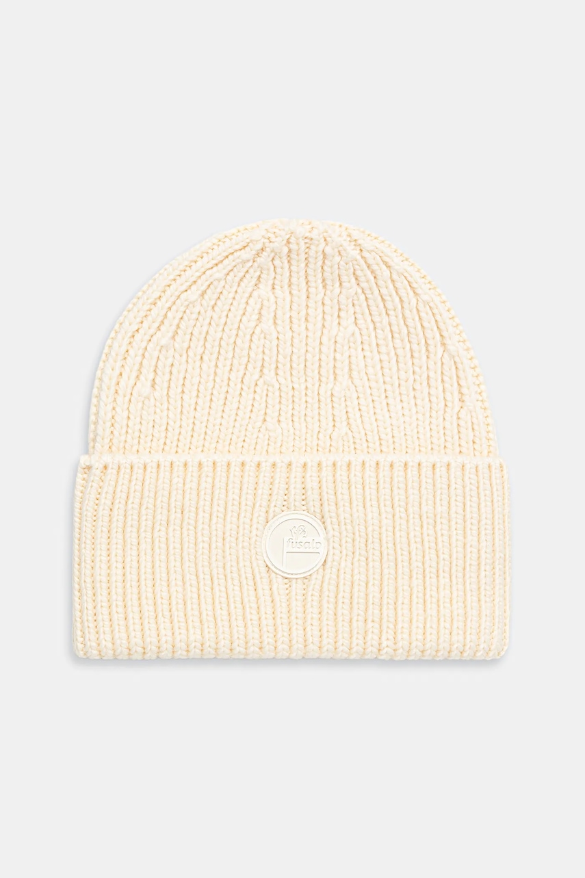 Fusalp căciulă de lână culoarea bej, G3704