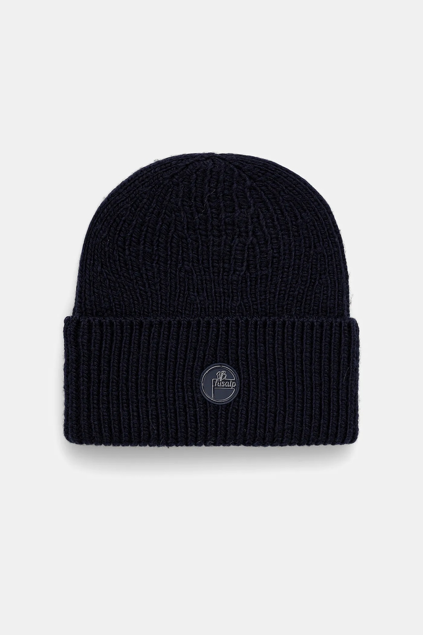 Fusalp căciulă de lână culoarea bleumarin, G3704