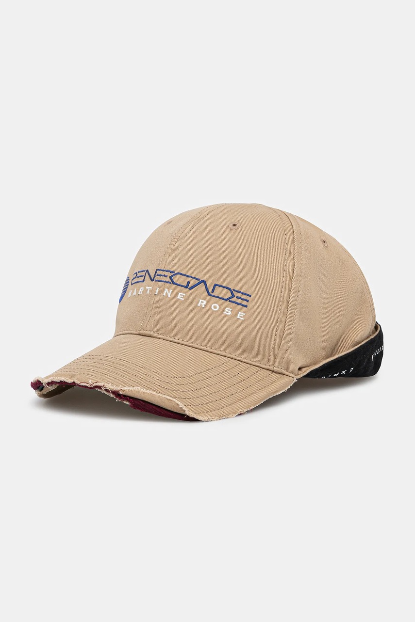 Martine Rose șapcă de baseball din bumbac Roll Back