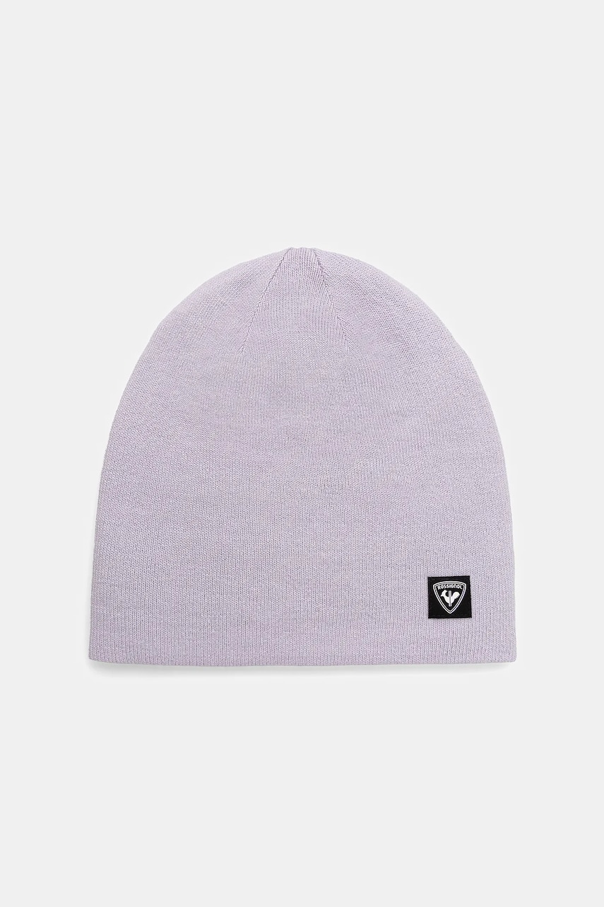 Rossignol beanie cu două fețe culoarea violet, RLOMH02