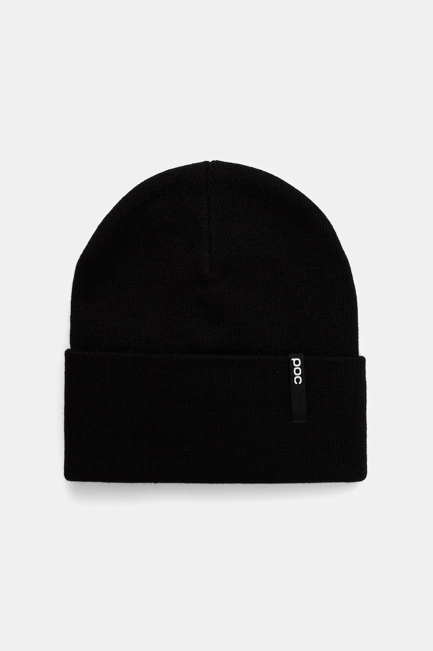 POC pălărie din amestec de lână culoarea negru, 64312 POC pălărie din amestec de lână culoarea negru, 64312