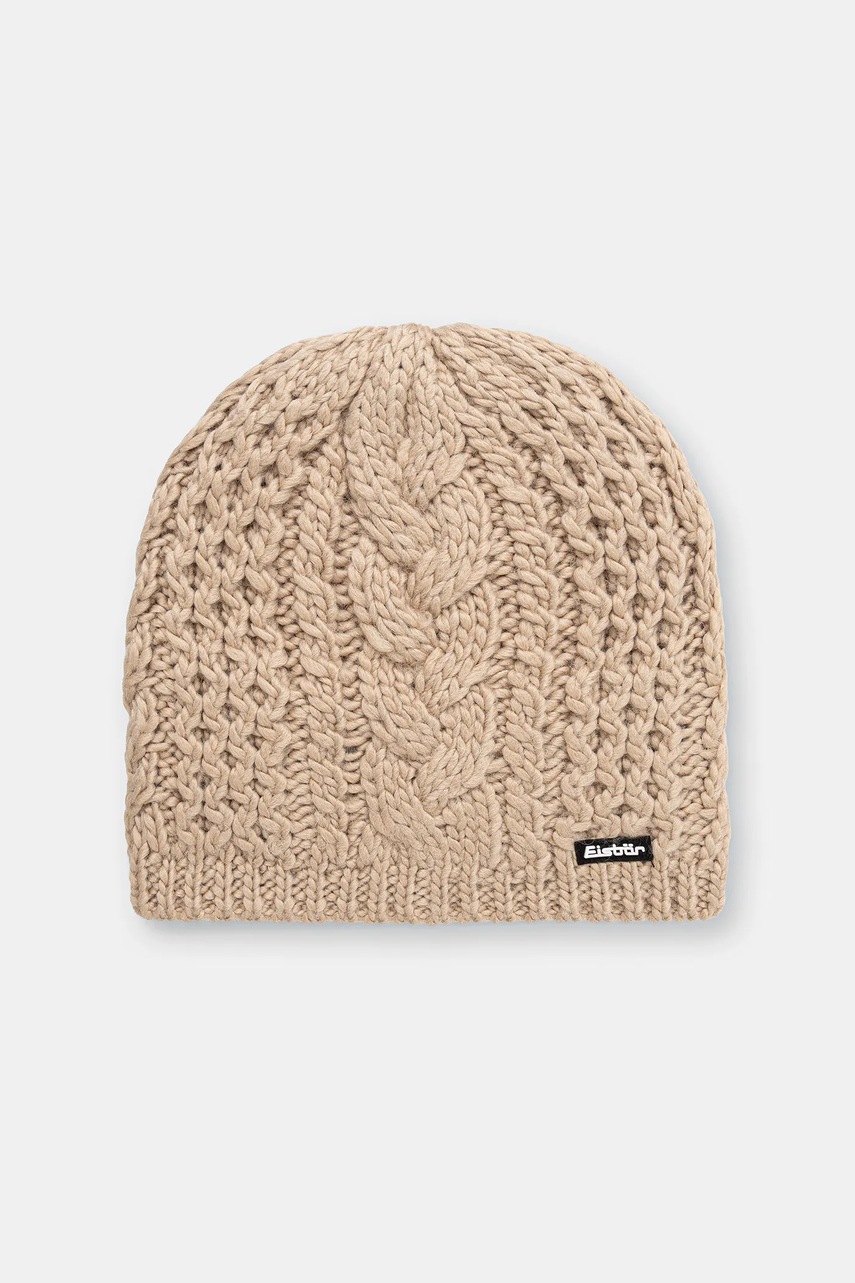 Eisbar pălărie din amestec de lână Afra MÜ culoarea bej, E75040