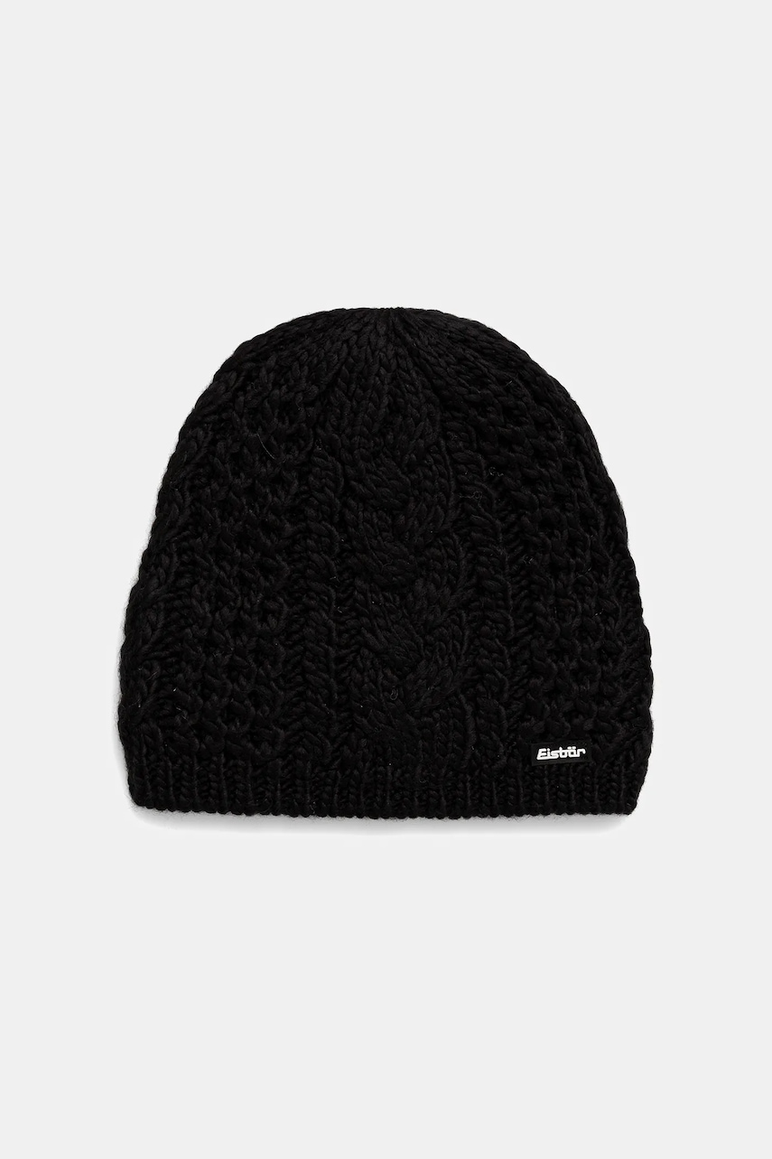 Eisbar pălărie din amestec de lână Afra MÜ culoarea negru, E75040