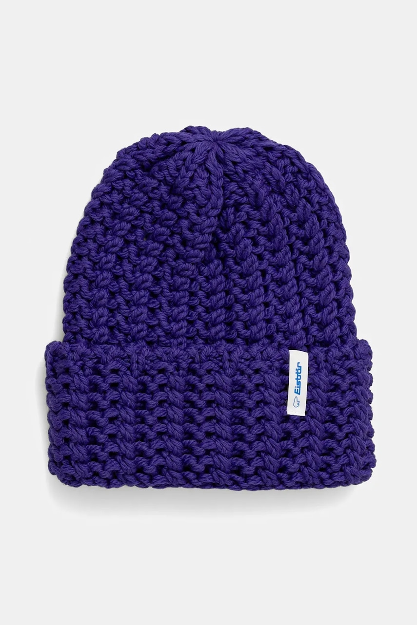 Eisbar pălărie din amestec de lână Selda MÜ culoarea violet, E31025