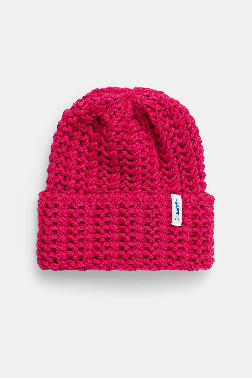 Eisbar pălărie din amestec de lână Selda MÜ culoarea roz, E31025