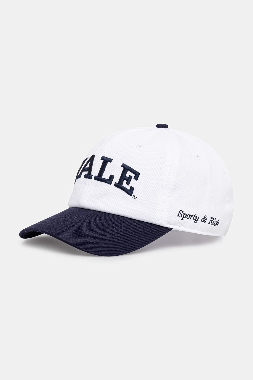 Sporty & Rich șapcă de baseball din bumbac Yale Classic