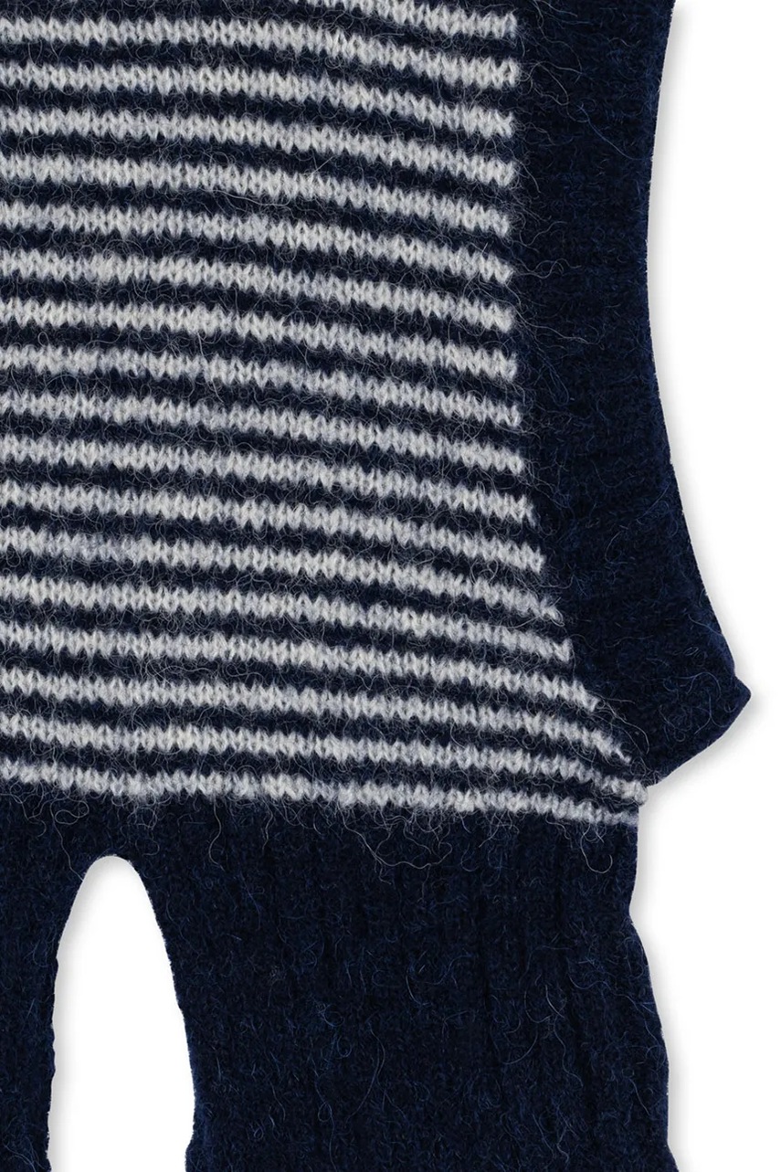 Балаклава Konges Sløjd BERLE KNIT BALACLAVA цвет синий KS103715