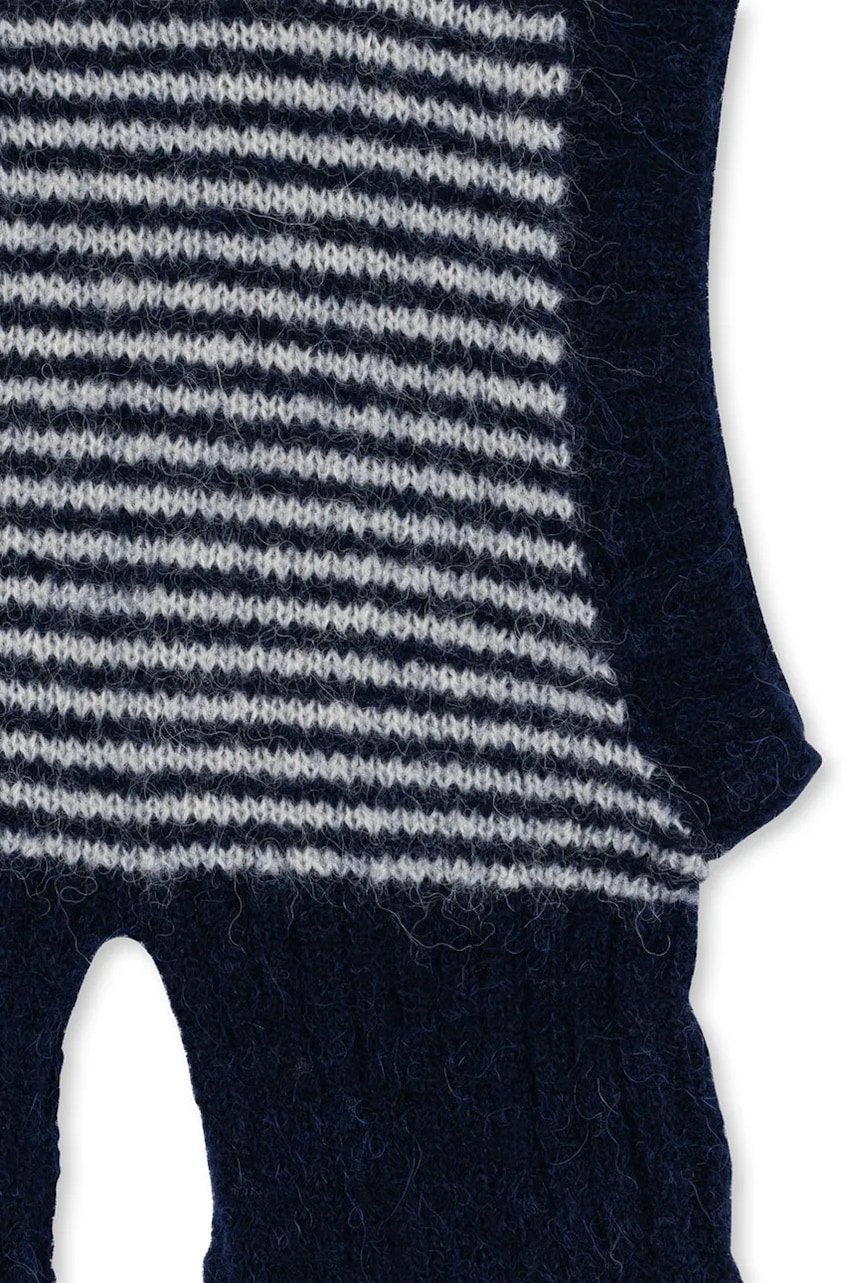 Балаклава Konges Sløjd BERLE KNIT BALACLAVA цвет синий KS103715 Балаклава Konges Sløjd BERLE KNIT BALACLAVA цвет синий KS103715