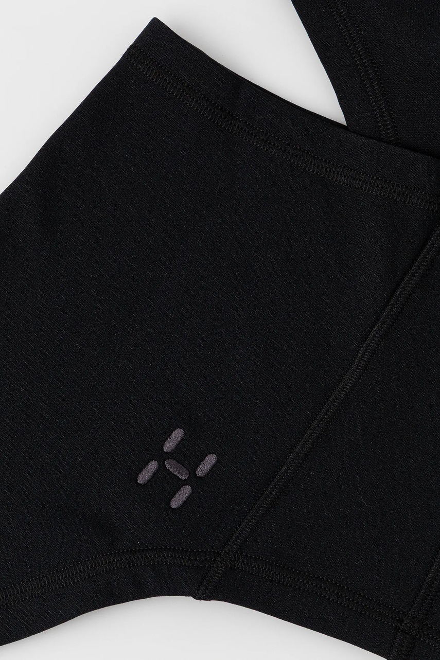 Μπαλακλάβα λαιμού Haglöfs Rosson χρώμα: μαύρο, 607827 φωτογραφία