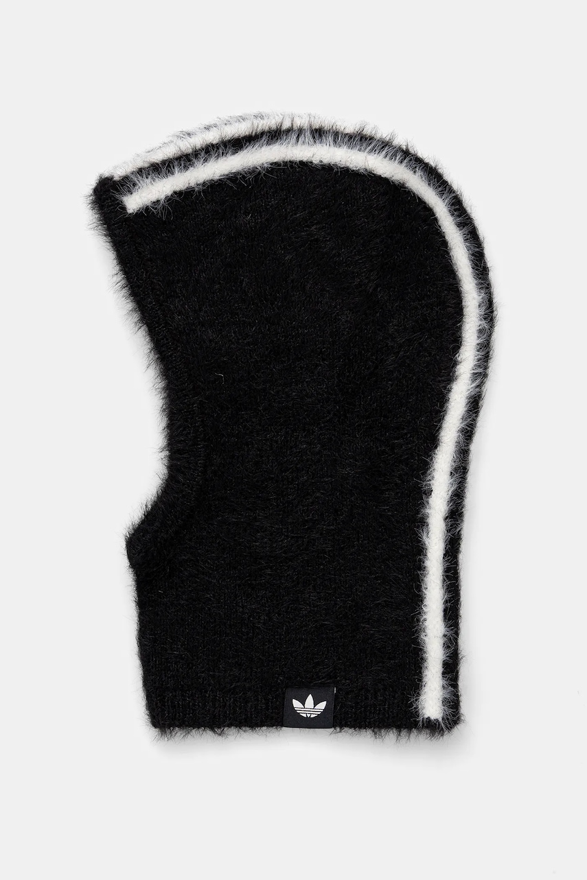 Levně Kukla adidas Originals Faux Fur černá barva, JW7993
