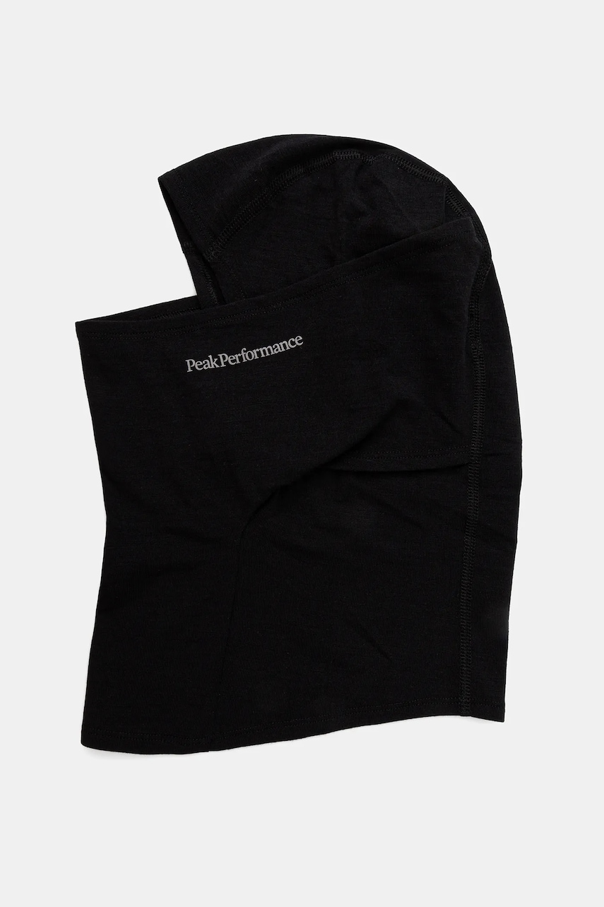 Levně Kukla s přídavkem vlny Peak Performance černá barva, G80940