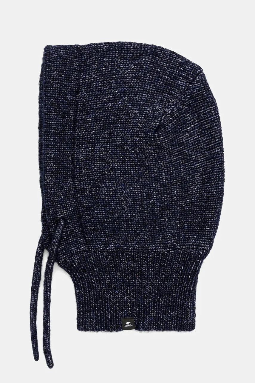 Eisbar cagulă umplută cu lână Mathilde Hood culoarea bleumarin, E31003